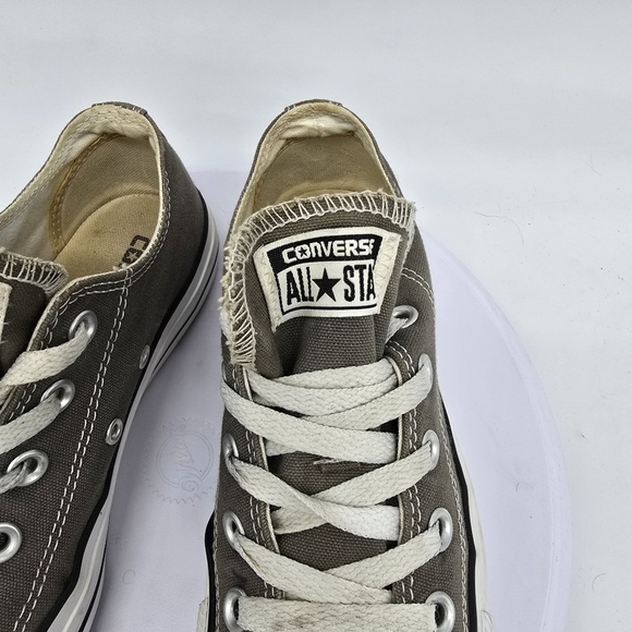 Converse Shoes Women's 6 Chuck Taylor All Star Low Sneakers 5J794 Charcoal Grey - Picture 3 of 9